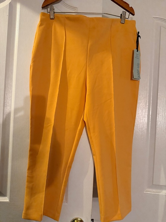 Rachel Zoe Pants - Rachel Zoe Mustard Yellow Skinny Pants Hi-Rise pants Casual business women pants